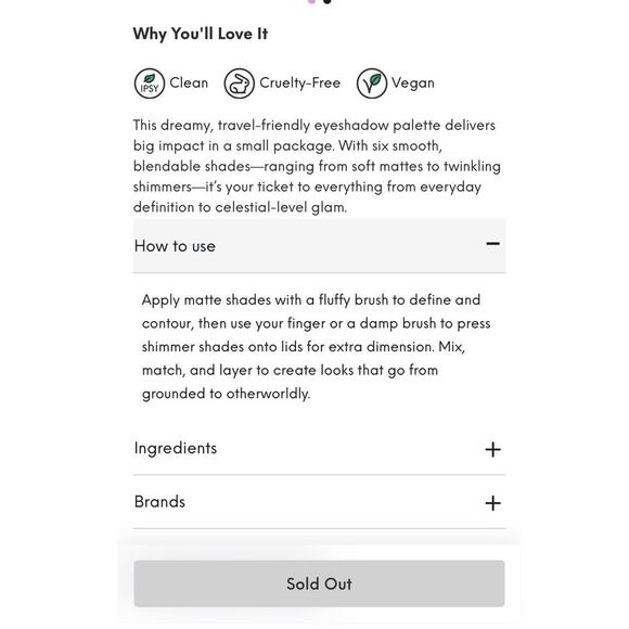 LITHE BEAUTY Astral Eyeshadow Palette 6.0 g 0.035 oz Brand New In Box MSRP $32 - Picture 5 of 7